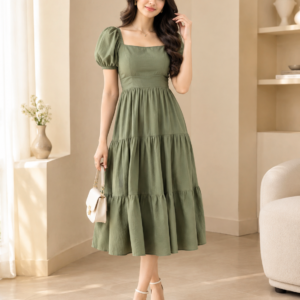 Elegant Green Dress